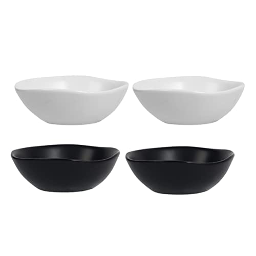 Cabilock Ceramic Tableware Set Sauce Dipping Dishes Healthy Safe for Long-Term Use for Dining Entertaining