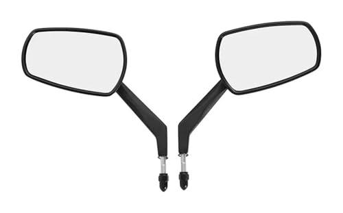Rétroviseurs moto Touring chromés, fini les miroirs flous en 8mm