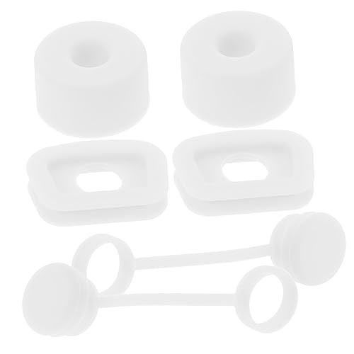 BRIGHTFUFU Water Bottle Spill Stopper Leak Proof Stopper Silicone Straw Cap Set of 1