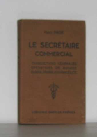 livre Le secrétaire commercial