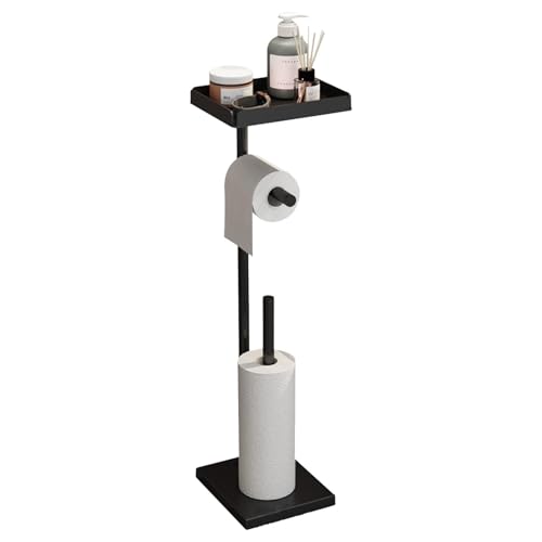 Toilettenpapierhalter aus Pappmaché, Toilettenpapierhalter - Toilettenpapier mit Aufbewahrungshalter, glatter und abnehmbarer Toilettenpapierhalter, für und Ihre