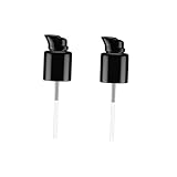 TOPBATHY Lot De 5 Têtes De Pompe à Lotion 20 Mm Noires 45 Mm Pompe à Pression pour Flacons Cosmétiques Usage Maison Salle De Bain La Cuisine