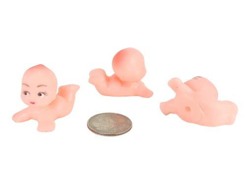 Muñecas miniaturas de plástico Kewpie 1.75'' 12 piezas miniatura 3