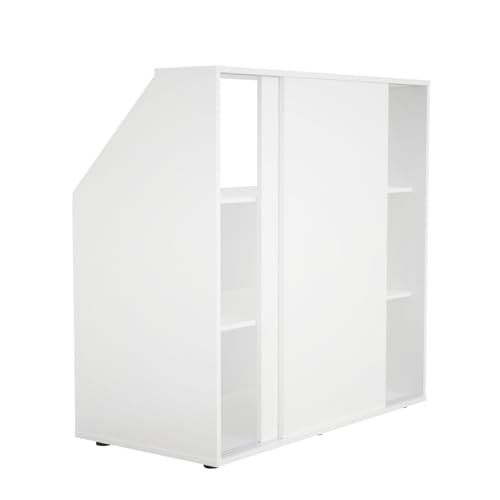 VDD - Armoire Murale inclinée - Armoire à vêtements - Armoire à vêtements Blanche - Blanche