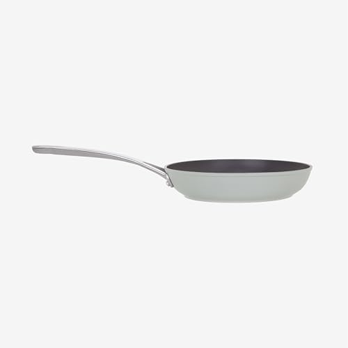 Pendeford Housewares Laura Ashley - Sartén de aluminio forjado - Hoja de salvia, 28 cm, antiadherente, sin PFOA, compatible con inducción, apta para lavavajillas y horno, 10 años de garantía