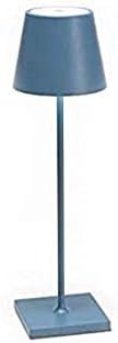 Ai Lati POLDINA Blue avio Table Lamp LED 2W 3000K Rechargeable IP54 External [Energy Efficiency Class A]