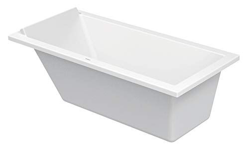 Bathtub Starck 59" X 27 1/2", White, Built-In #TOP5