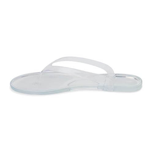 Coconuts by Matisse Womens Olsen Jelly Flip Flop Flip Flops Casual Sandals Casual - Clear - Size 8 M by Coconuts by Matisse - Used condition - Image 3