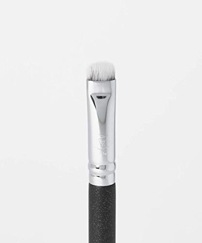 Nanshy Eye Smudger Makeup Brush - Smudge Brush For Shading & Blending Eyeshadow & Eyeliner - Perfect Eyeliner Smudge Brush For Buffing - Vegan & Cruelty-Free - Onyx Black #TOP3