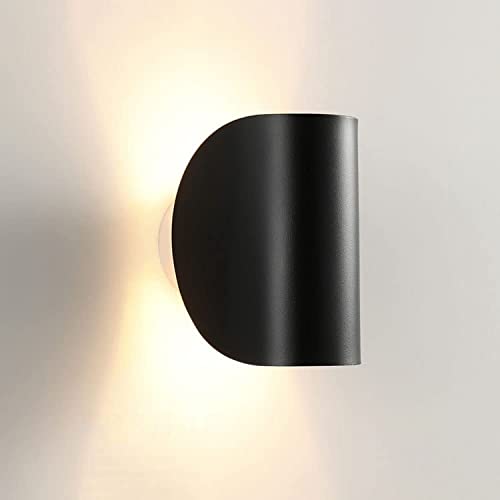 Sala de estar iluminación de pared ajustable aplique LED interior metal H6.30in