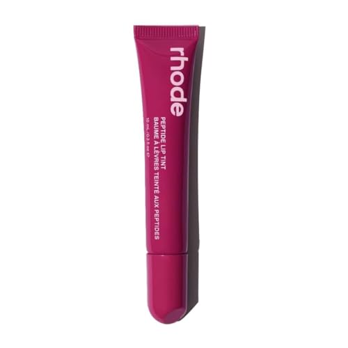 Image of Peptide Lips Tint Hydrating Lip Balm Gloss Moisturizing Lip Treatment With Peptides Long Lasting Shine Nourishing Lips Care For Soft Smooth Plump Lips Daily Makeup Beauty Lip Tint.