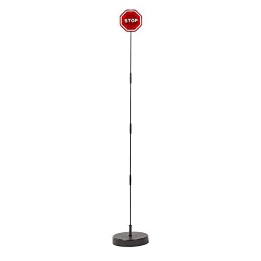 CENTAURUS Garage Parking Assist Led Flashing Garage Parking Sensor Perfect Target Indicator Parking Flashlight System with Adjustable Height Guide LED Stop Sign Bumper Sensor, Red (1 Pack)