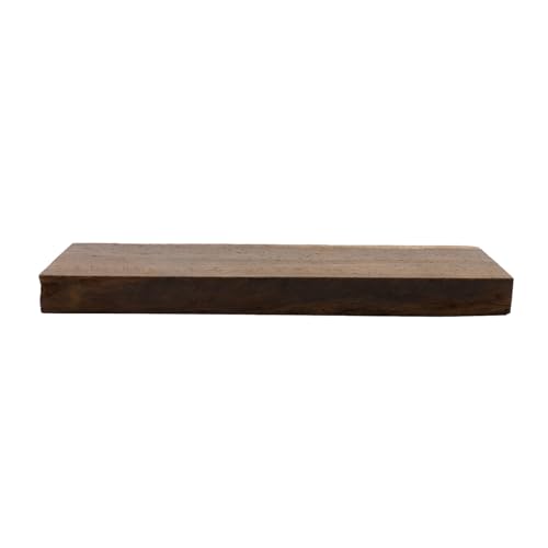 Oedema African Blackwood Exotic Hardwood Lumber Exotic Wood Boards Knife Handle Material for Woodworking Projects, DIY Tools, Crafts, Knife Handle, 4.72\"×1.57\"×0.39\" - Thumbnail 3