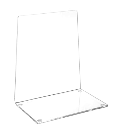 Maul Serre Livre en Acrylique (2 Pièces) 13, 6 x 9, 3 x 15, 8 cm, Organisateur, Décoration pour l'Étagère, Le Bureau et la Maison, Acrylique Élégant au Design...