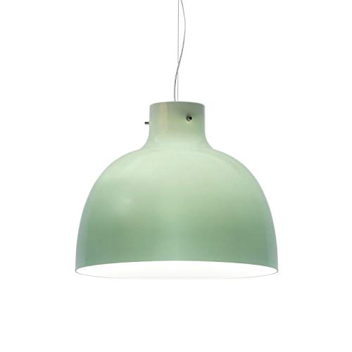 Kartell Bellissima, Lampada a Sospensione, Tecnopolimero termoplastico colorato in Massa, Verde, Ø 50 x H 41 cm [Classe di efficienza energetica E]