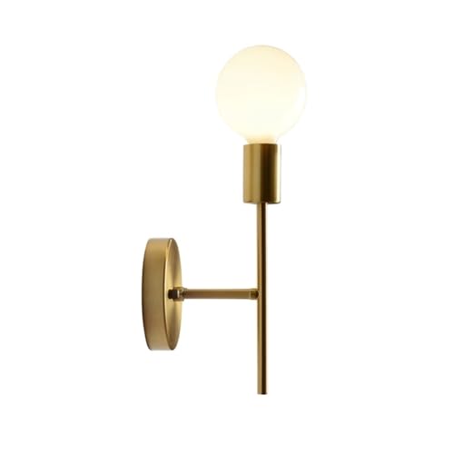 Aplique de pared minimalista industrial E27 articulado para iluminación de interiores