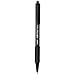 BIC Soft Feel Retractable Ball Point Pen, Medium Point, 1.0MM, Black, Pack Of 18