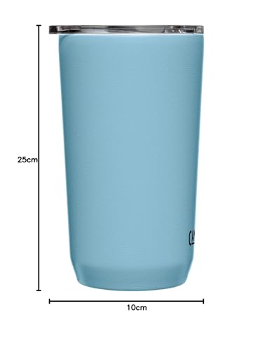 Image of CamelBak Horizon 16oz Tumbler - Insulated Stainless Steel - Tri-Mode Lid - Dusk Blue