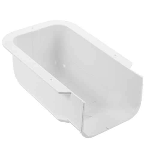 WEKADRIN Decorativa PVC para de Aire Acondicionado Pared Diseño Fácil Instalación Tapa para Canaleta de Tuberías Que Organiza y Embellece Interiores