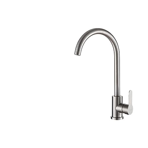 Grifo de cocina a prueba de salpicaduras y caño giratorio universal de acero 304 2