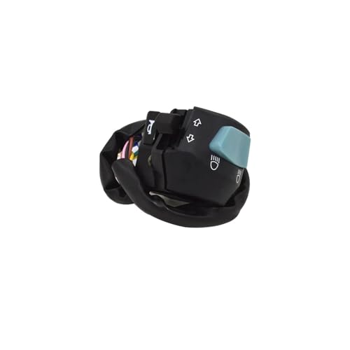 Bouton d'éclairage de guidon moto multifonctionnel commodo gauche YBR125