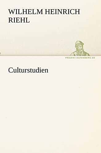 Culturstudien (German Edition)
