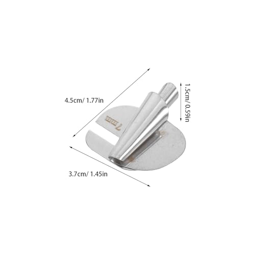 Zerodeko 6 piezas pie prensatelas para dobladillo enrollado miniatura 2