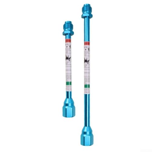 Barra de extensión de pulverizador sin aire compatible con boquilla G78 de 14 hilos, doble junta de acero inoxidable y boquilla de plástico, revestimiento antioxidante para mayor durabilidad en