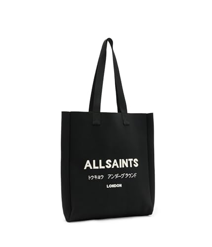Bolso tote AllSaints para mujer negro talla única miniatura 5