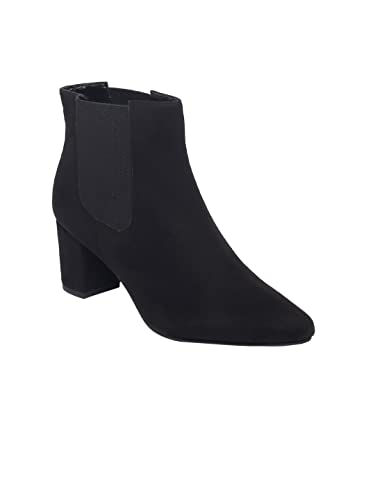 Image of MONROW Monica PU Leather Block Heel Boot for Women