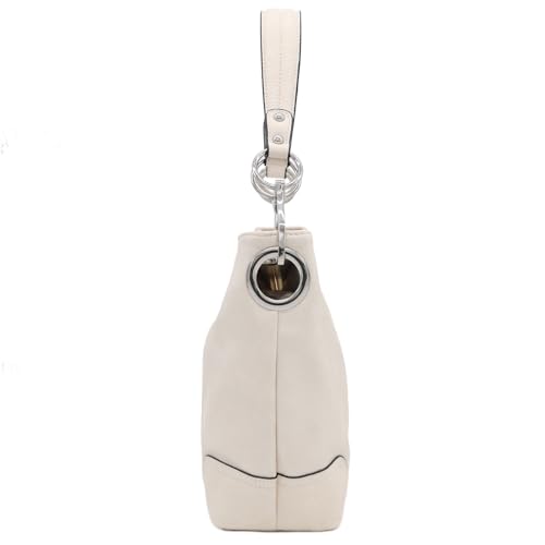 Image of Hobo Shoulder Bag with Big Snap Hook Hardware