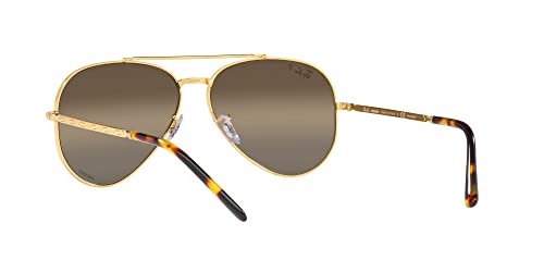 Image of Ray-Ban Unisex Rb3625 New Aviator Aviator Sunglasses
