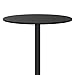 Flash Furniture 30'' Round Black Laminate Table Top with 22'' x 22'' Bar Height Table Base