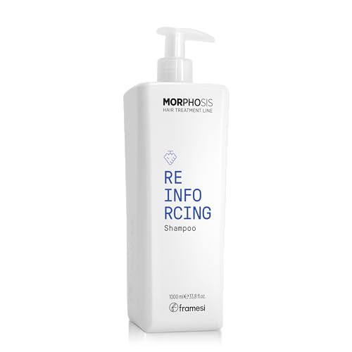 Framesi | New Morphosis Hair Treatment Line | Reinforcing Shampoo 1000 Ml | Anticaduta Rinforzante Per Cute Grassa