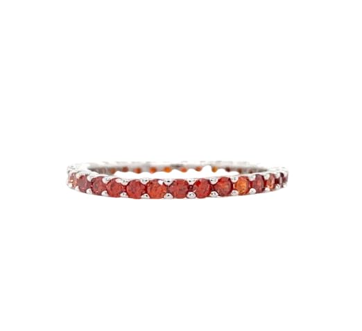 Bague en cornaline naturelle et argent 925 pour sublimer vos tenues