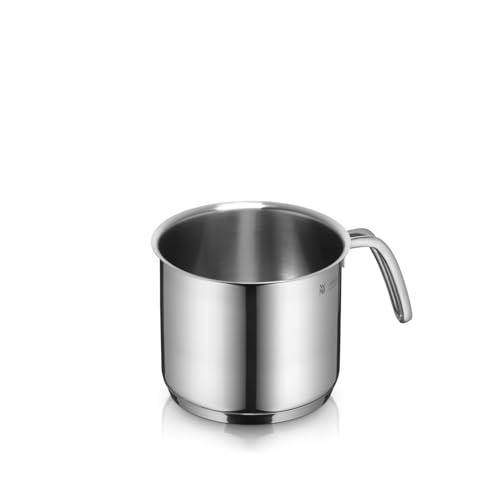 WMF Provence Plus Milchtopf Induktion ohne Deckel 14 cm, Milchkochtopf, Kochtopf Induktion 1,7l, Cromargan Edelstahl poliert, unbeschichtet, backofengeeignet