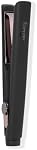 L'ANGE HAIR Le Titane Titanium Flat Iron | Hair Straightener with Curved Edges for Versatile Styling | Dual Voltage Flat Iron with Infrared Heat & Adjustable Temperature | 1" Black