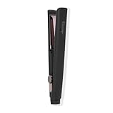 L'ANGE HAIR Le Titane Titanium Flat Iron | Hair Straightener with Curved Edges for Versatile Styling | Dual Voltage Flat Iron with Infrared Heat & Adjustable Temperature | 1