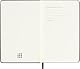 Moleskine Wochenkalender 2025-2026, 18-Monats-Horizontal-Wochenplaner, Harte Einband und Gummiband, Taschenformatformat 9 x 14 cm, Schwarz