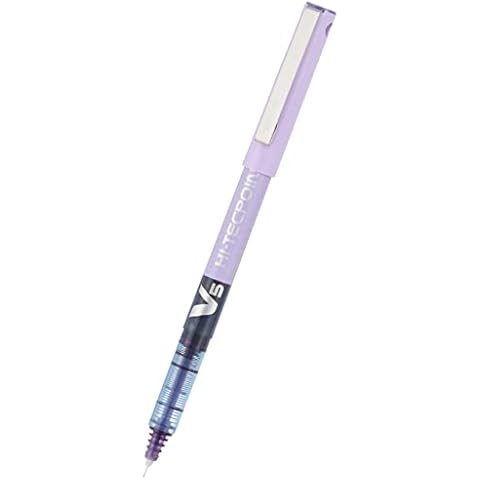 PILOT Hi-Tecpoint V5 Bolígrafo Roller Violeta Cover