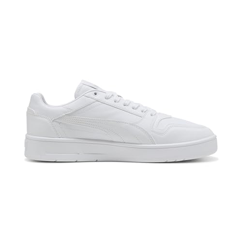 Puma Unisex Court Classic Street Sneaker, Puma Weiß, Puma/Weiß, kühles Dunkelgrau, 36 EU – Ansicht 6
