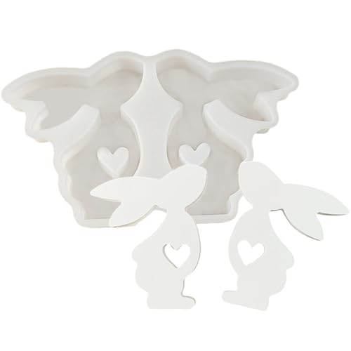 Molde de silicona de Pascua, herramienta reutilizable para facilitar el despliegue - molde para hacer velas de Pascua, para familiares amigos estudiantes hombres mujeres fiesta de cumpleaños interior