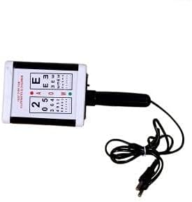 Vision Test Chart Eye Testing and Eye Checkup Plastic Pocket Eye Chart Easy Hang