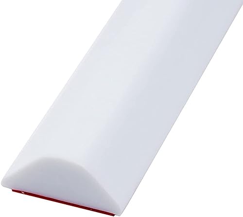Tira de sellado impermeable para umbral de ducha de 78 pulgadas para puerta de piso o habitación húmeda (Bianco 9m/354), fácil instalación y diseño duradero