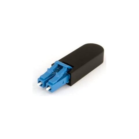 Ultra Spec Cables LC Fiber Optic Singlemode 9/125 Loopback Adapter Cover