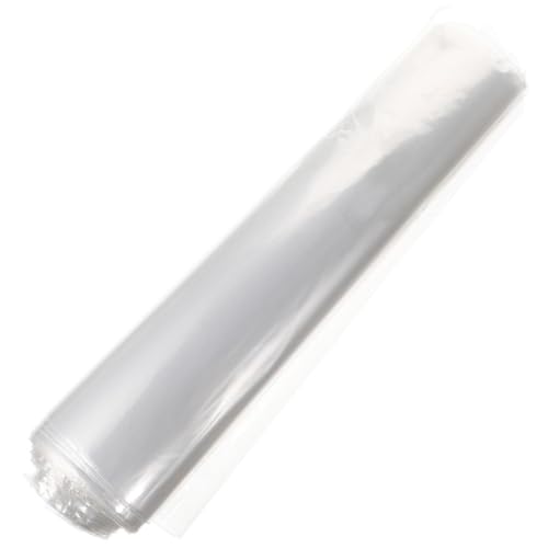 YARNOW 200pcs Sachets Thermorétractables Pof Blanc Haute Rétractabilité et Résistance, pour Emballage DIY et Conservation