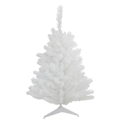 Northlight-2-Medium-Snow-White-Pine-Artificial-Christmas-Tree-Unlit Northlight 2 Medium Snow White Pine Artificial Christmas Tree Unlit