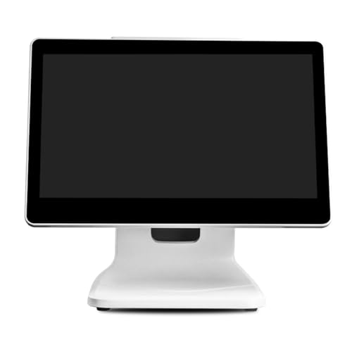 Image of Touch Screen Cash Register Monitor, 15.6 inch Touchscreen, All-in-One Cash Register, Adjustable Angle for Retail, Restaurant, 4GB RAM, 64G SSD, Hardware Only