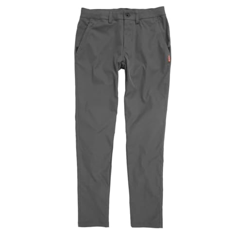 KETL Tomfoolery Travel Pants: Stretchy, Packable, Casual Chino Style W/Zipper Pockets - Men's