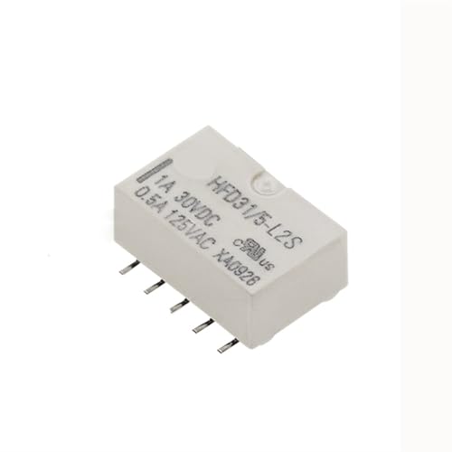 Relais 5V HFD31/5-L2S bistable à 10 broches pour circuits imprimés
